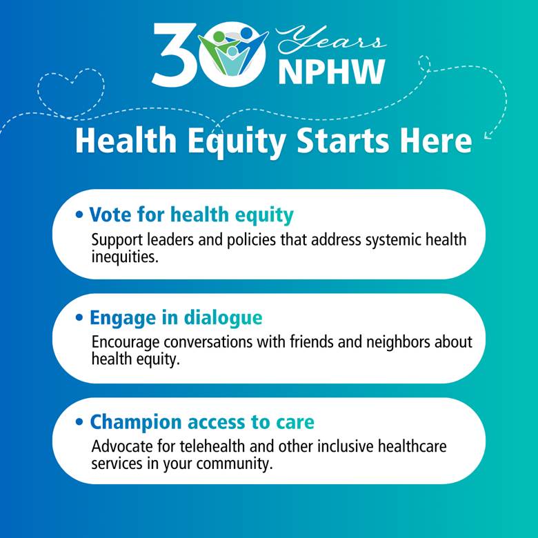 Health Equity Starts Here Public Health Matters